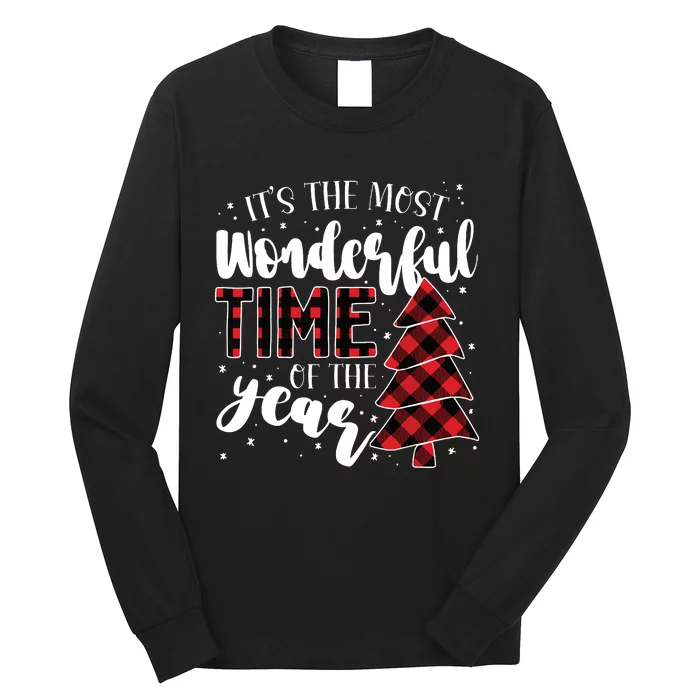 Christmas Trees Its The Most Wonderful Time Of The Year Long Sleeve Shirt