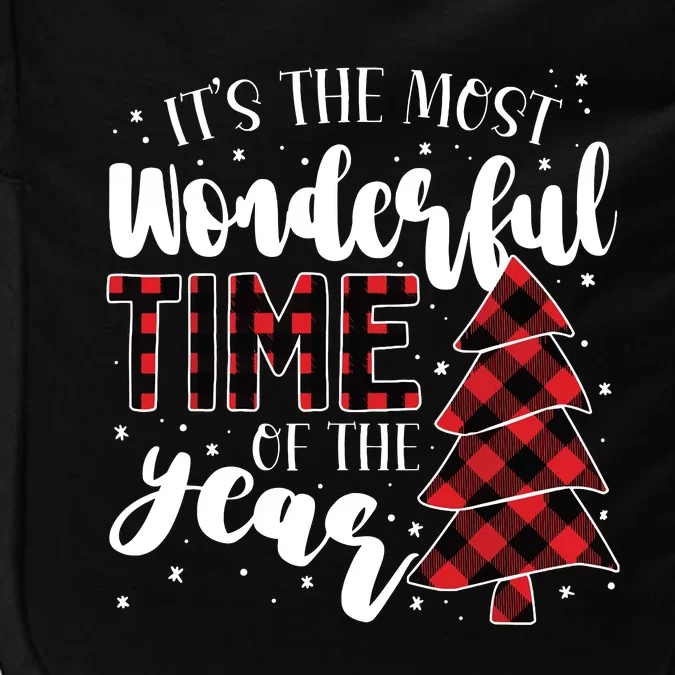 Christmas Trees Its The Most Wonderful Time Of The Year Impact Tech Backpack