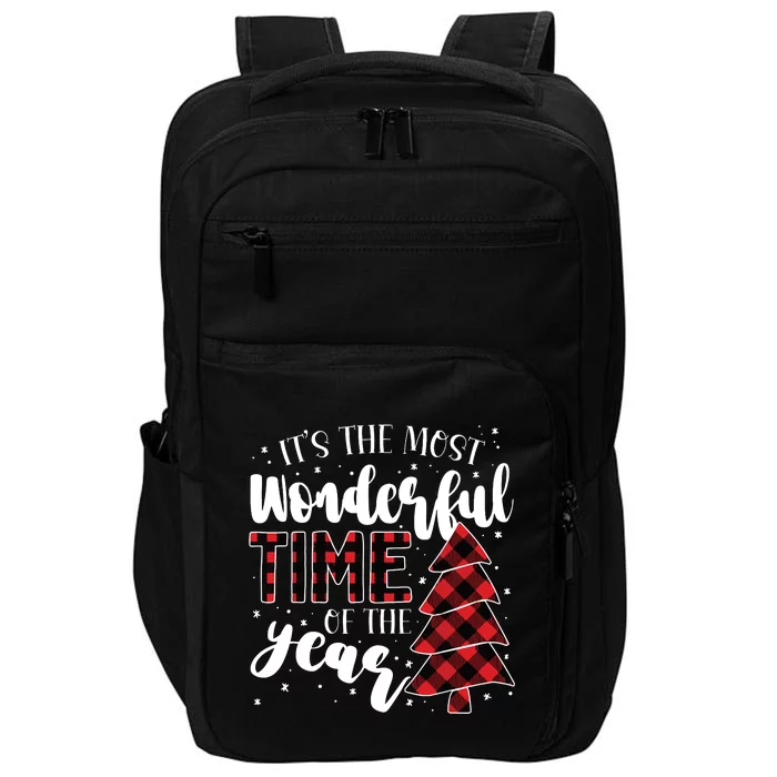 Christmas Trees Its The Most Wonderful Time Of The Year Impact Tech Backpack