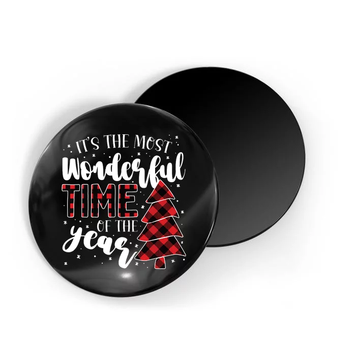 Christmas Trees Its The Most Wonderful Time Of The Year Magnet