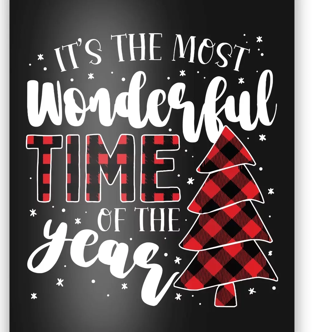 Christmas Trees Its The Most Wonderful Time Of The Year Poster