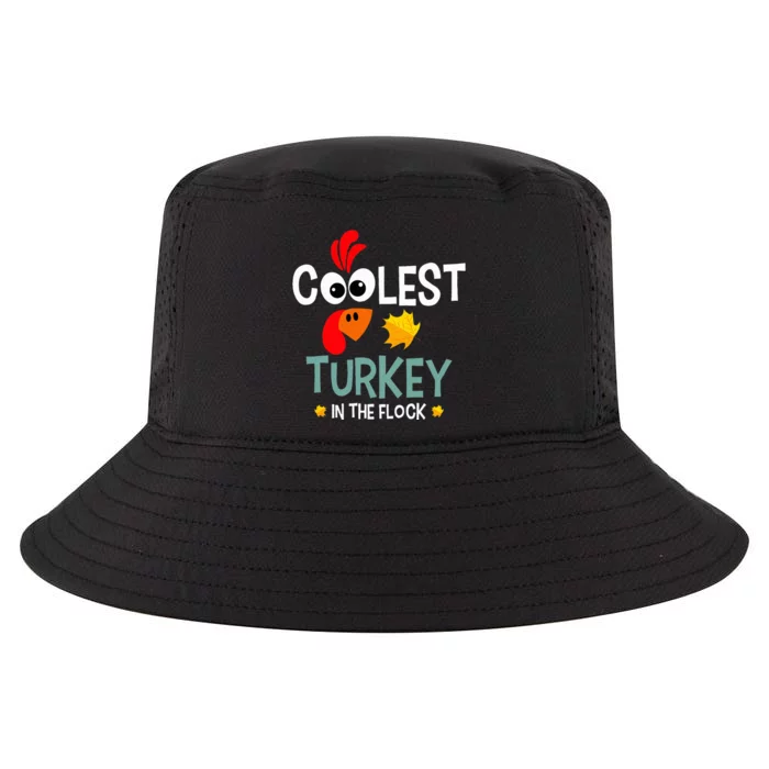 Coolest Turkey In The Flock Cool Comfort Performance Bucket Hat