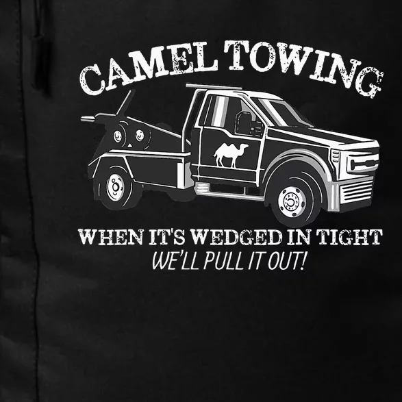 Camel Towing Inappropriate Humor Adult Humor Camel Towing Daily Commute Backpack