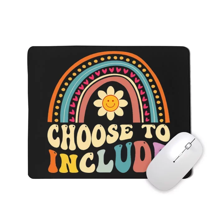 Choose To Include For Autism Teacher Special Education SPED Mousepad