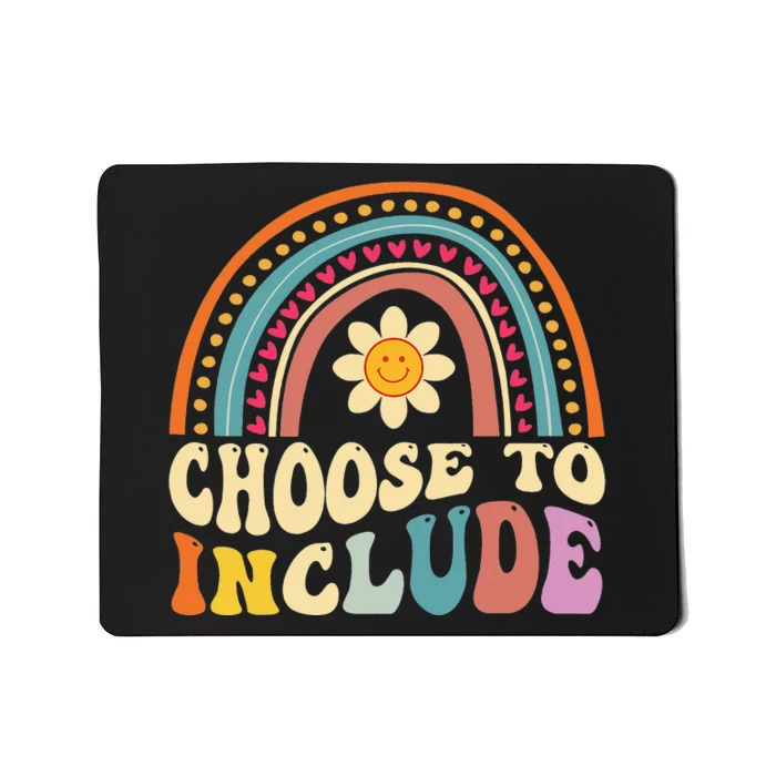 Choose To Include For Autism Teacher Special Education SPED Mousepad