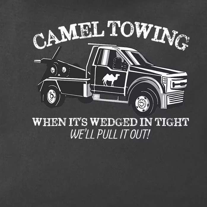 Camel Towing Inappropriate Humor Adult Humor Camel Towing Zip Tote Bag