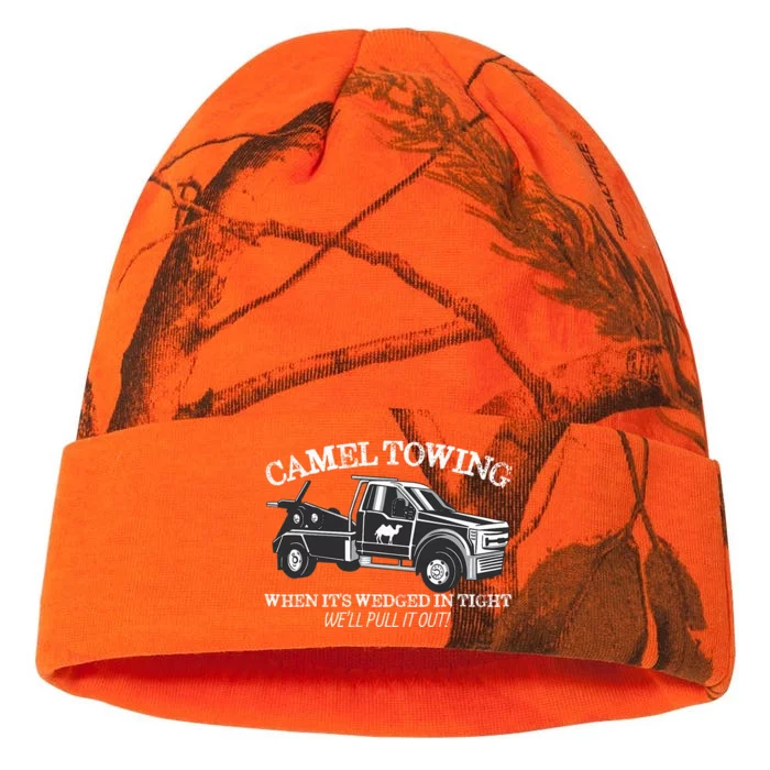 Camel Towing Inappropriate Humor Adult Humor Camel Towing Kati - 12in Camo Beanie