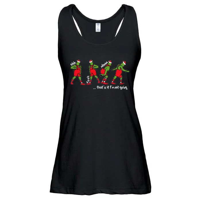 Christmas ThatS It IM Not Going Ladies Essential Flowy Tank