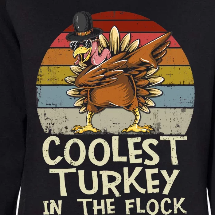 Coolest Turkey In The Flock Toddler Boys Thanksgiving Womens California Wash Sweatshirt