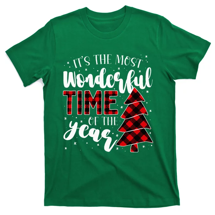 Christmas Trees ItS The Most Wonderful Time Of The Year T-Shirt