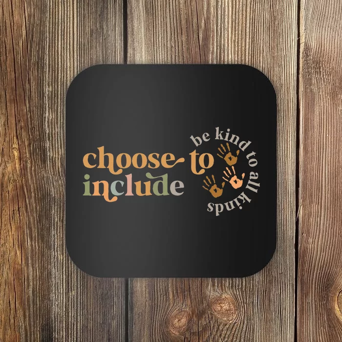 Choose To Include Special Education Teacher Autism Awareness Coaster