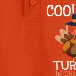 Coolest Turkey In The Town Thanksgiving Outfit Turkey Funny Gift Dry Zone Grid Performance Polo