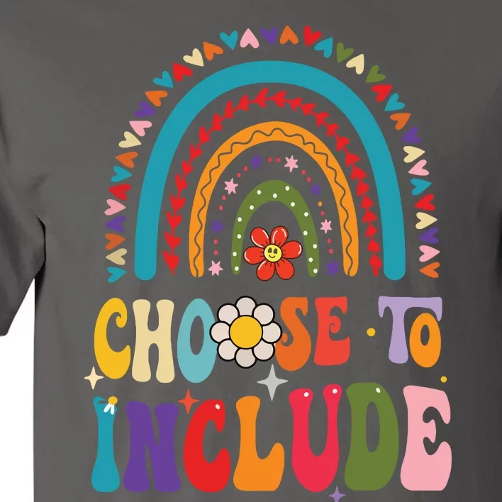 Choose To Include For Autism Teacher Special Education Tall T-Shirt