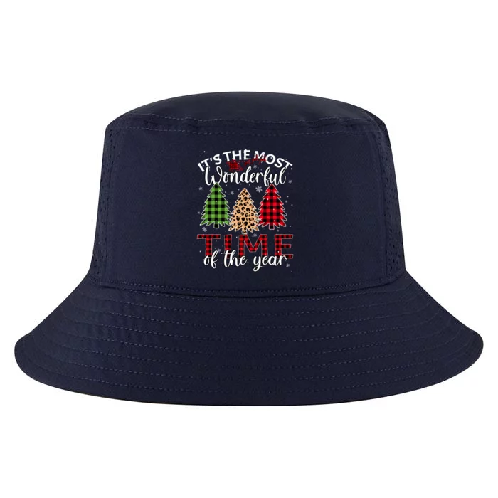 Christmas Trees ItS The Most Wonderful Time Of The Year Cool Comfort Performance Bucket Hat