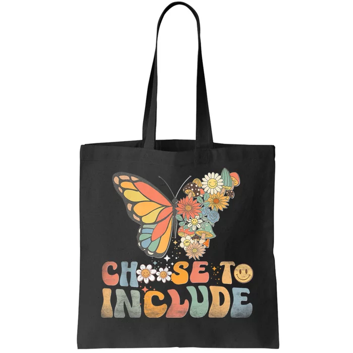 Choose To Include Special Education Teacher Autism Awareness Tote Bag