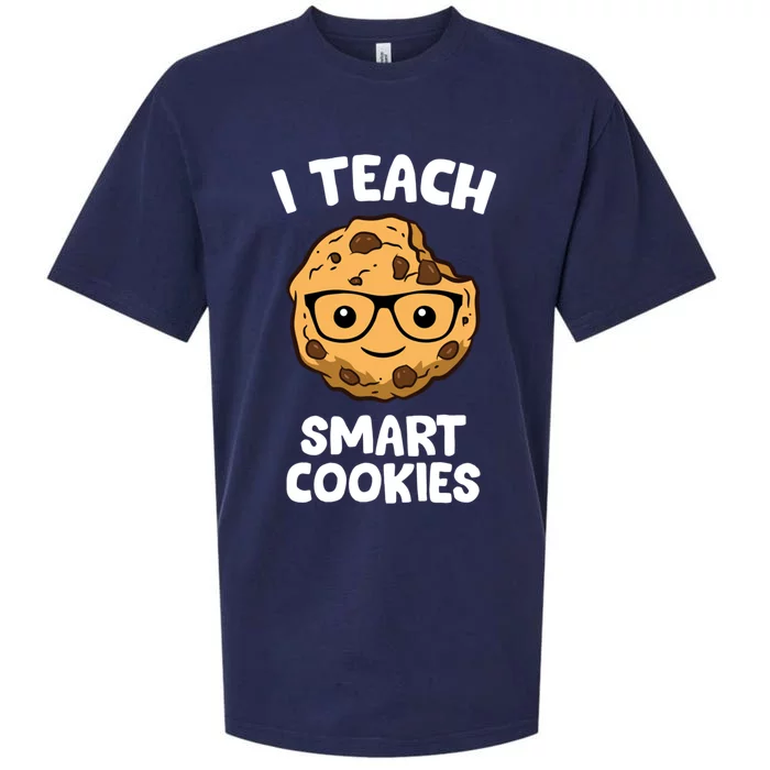 Cookie Teacher I Teach Smart Cookies Cute Teacher Gift Sueded Cloud Jersey T-Shirt