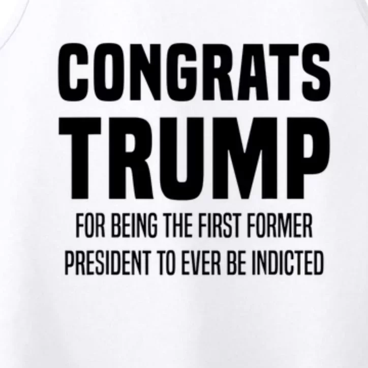 Congrats Trump Indicted Performance Tank