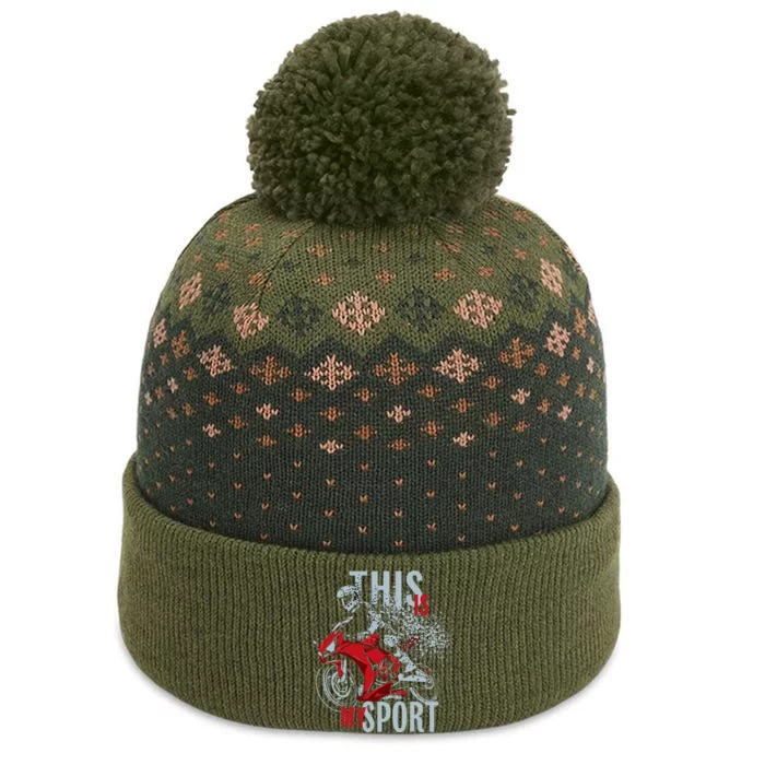 Cbr This Is My Sport The Baniff Cuffed Pom Beanie