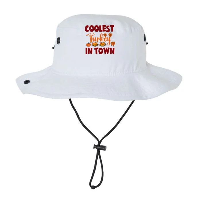 Coolest Turkey In Town Gift Legacy Cool Fit Booney Bucket Hat