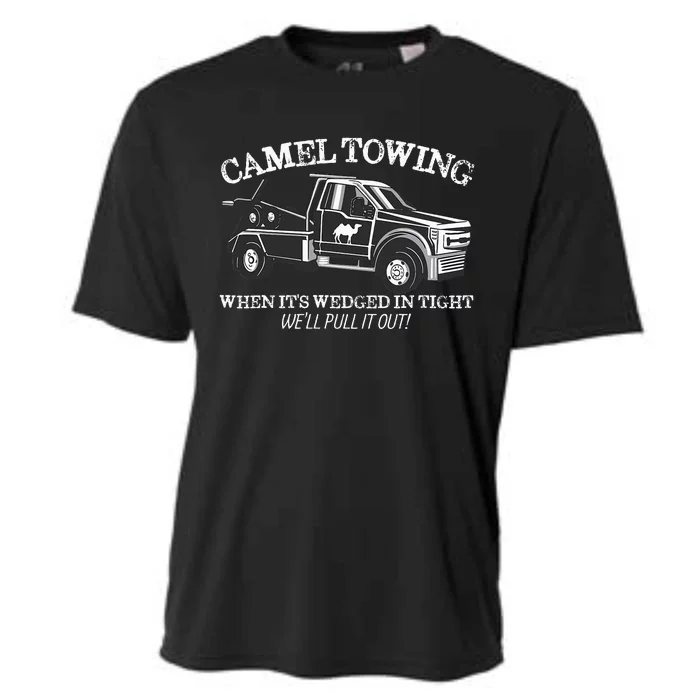 Camel Towing Inappropriate Humor Adult Humor Camel Towing Cooling Performance Crew T-Shirt