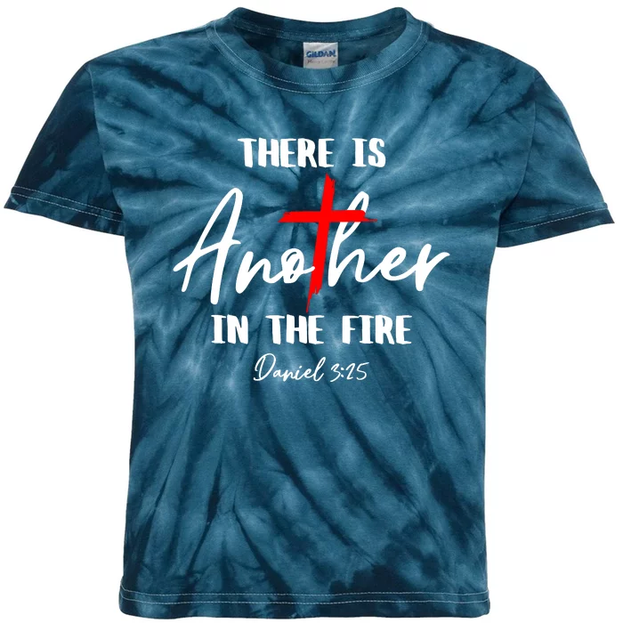 Christian There Is Another In The Fire Daniel 325 Religious Kids Tie-Dye T-Shirt