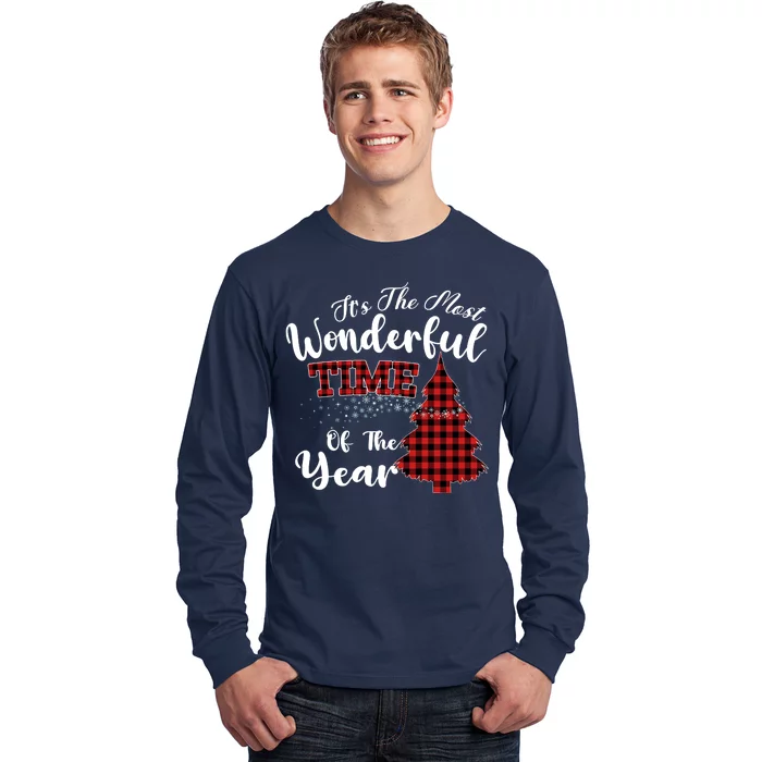 Christmas Trees It's The Most Wonderful Time Of The Year Long Sleeve Shirt