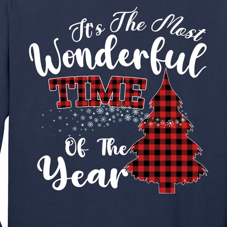 Christmas Trees It's The Most Wonderful Time Of The Year Long Sleeve Shirt