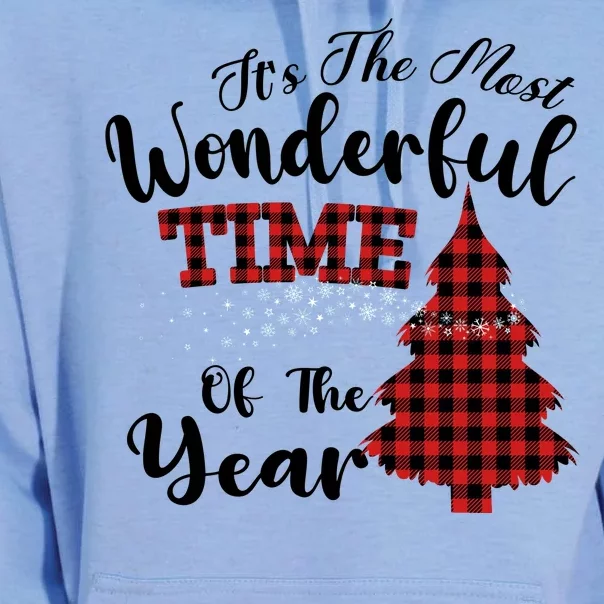 Christmas Trees It's The Most Wonderful Time Of The Year Unisex Surf Hoodie