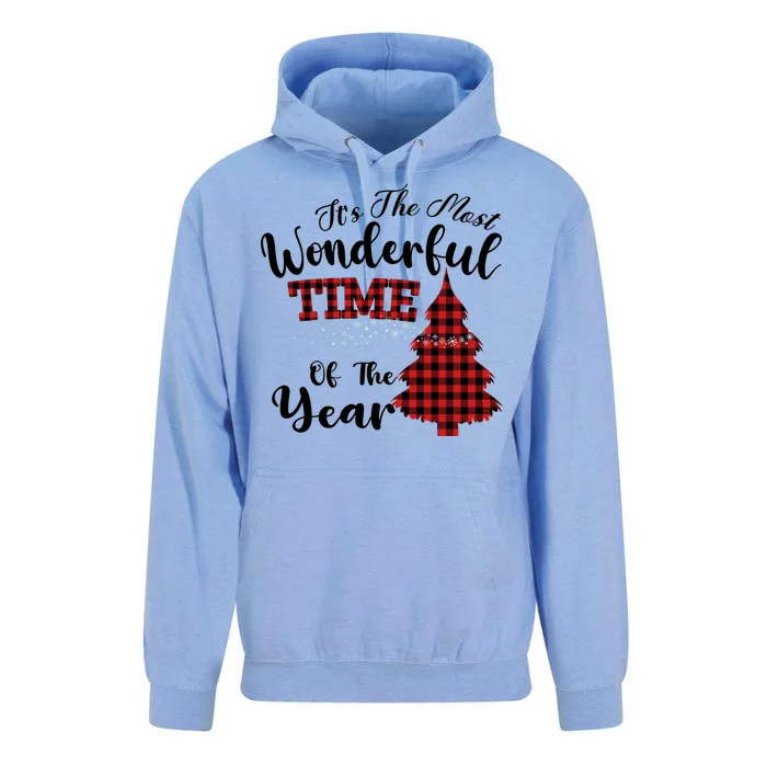 Christmas Trees It's The Most Wonderful Time Of The Year Unisex Surf Hoodie