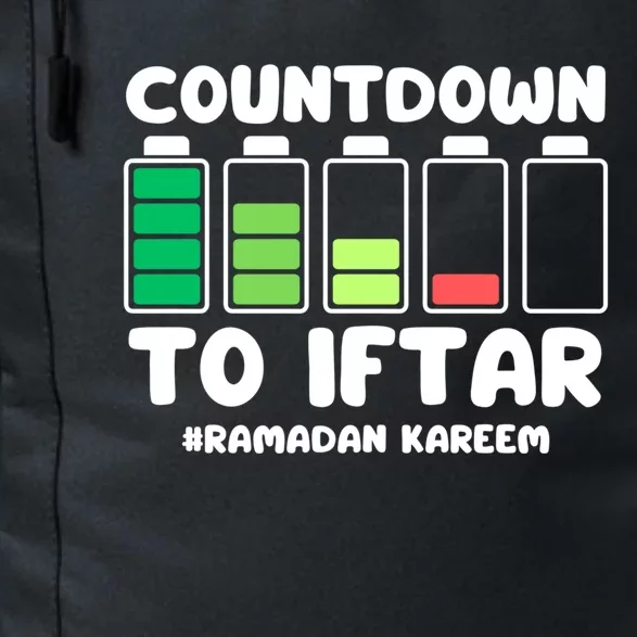 Countdown To Iftar Funny Ramadan Ramadan Mubarak Kareem Gift Daily Commute Backpack