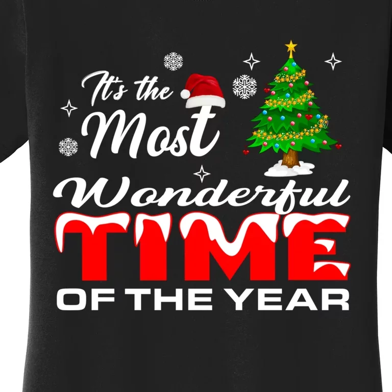 Christmas Trees ItS The Most Wonderful Time Of The Year Women's T-Shirt