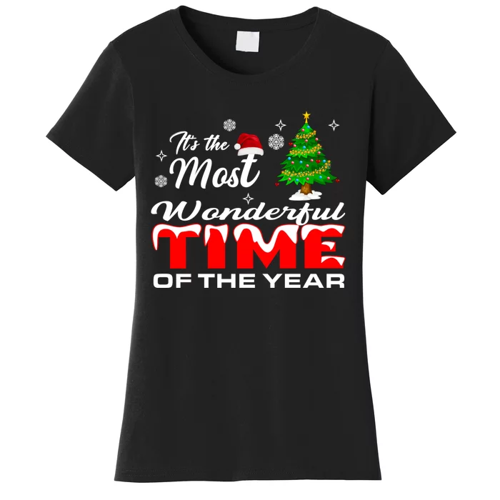 Christmas Trees ItS The Most Wonderful Time Of The Year Women's T-Shirt