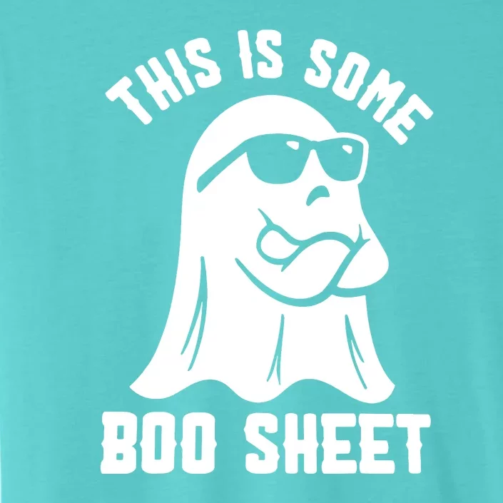 Cute This Is Some Boo Sheet Halloween Funny Ghost Gift ChromaSoft Performance T-Shirt