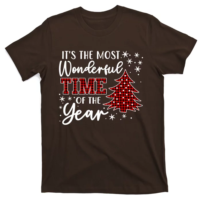 Christmas Trees ItS The Most Wonderful Time Of The Year T-Shirt