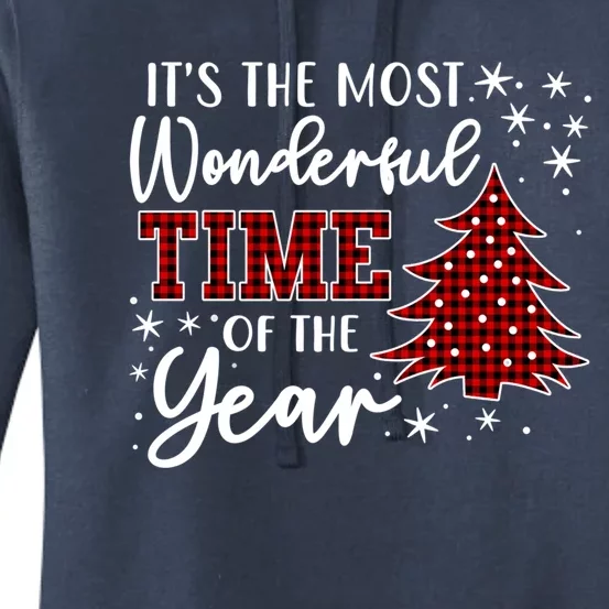 Christmas Trees ItS The Most Wonderful Time Of The Year Women's Pullover Hoodie