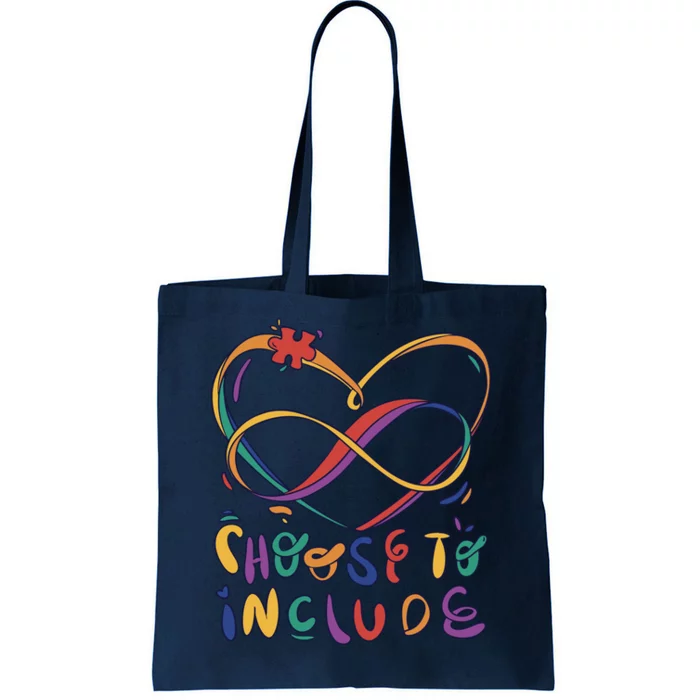 Choose To Include Autism Awareness Tote Bag