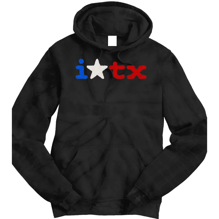 Cute Texas  I love Texas Real Proud Texan Tie Dye Hoodie