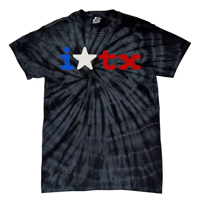 Cute Texas  I love Texas Real Proud Texan Tie-Dye T-Shirt