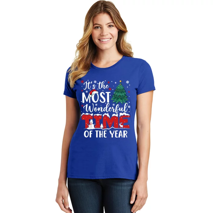 Christmas Trees ItS The Most Wonderful Time Of The Year Gift Women's T-Shirt