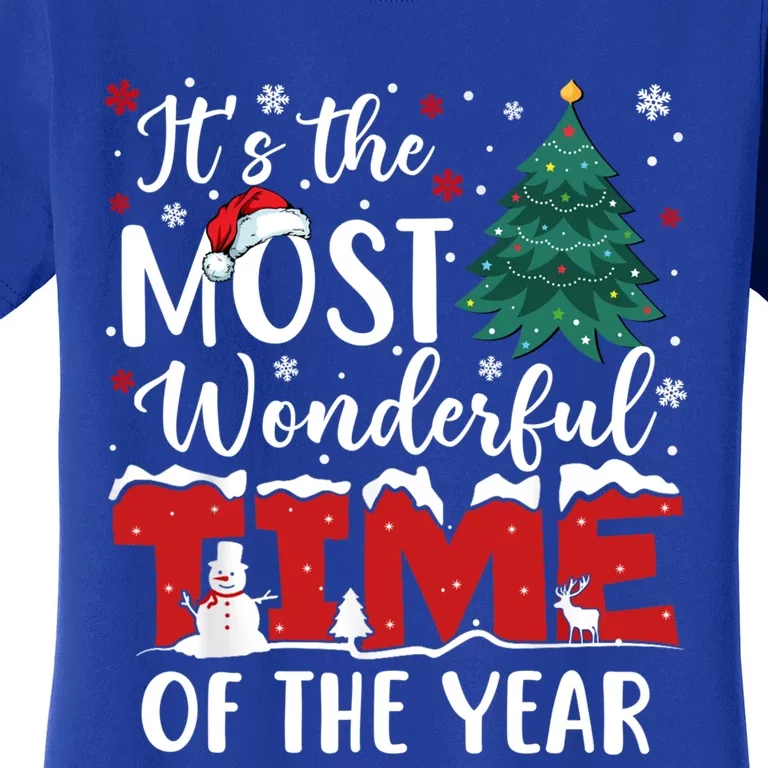 Christmas Trees ItS The Most Wonderful Time Of The Year Gift Women's T-Shirt