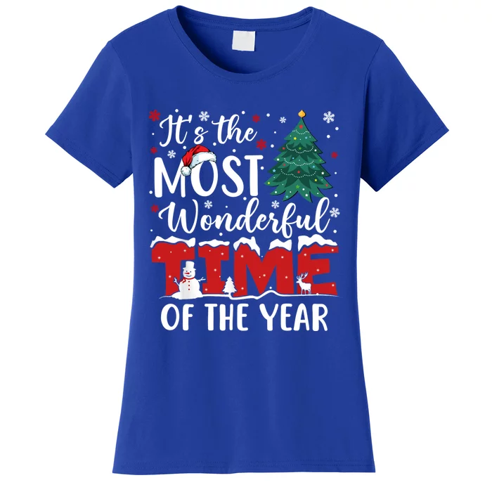 Christmas Trees ItS The Most Wonderful Time Of The Year Gift Women's T-Shirt