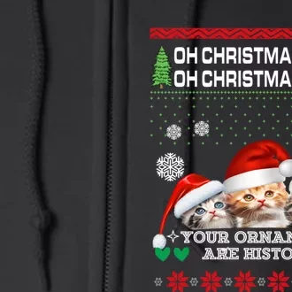 Christmas Trees ItS The Most Wonderful Time Of The Year Full Zip Hoodie