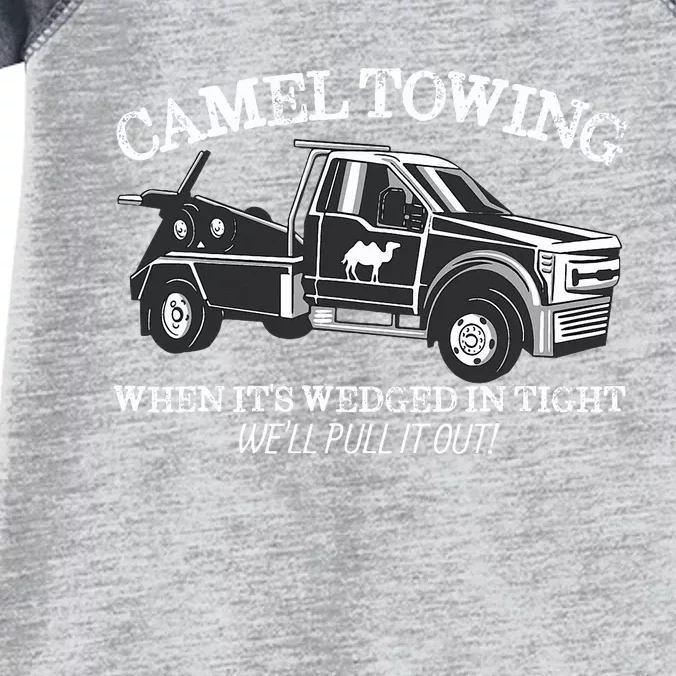 Camel Towing Inappropriate Humor Humor Camel Towing Infant Baby Jersey Bodysuit