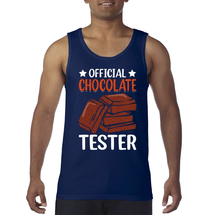 Chocolate Tester I Chocolate Tank Top