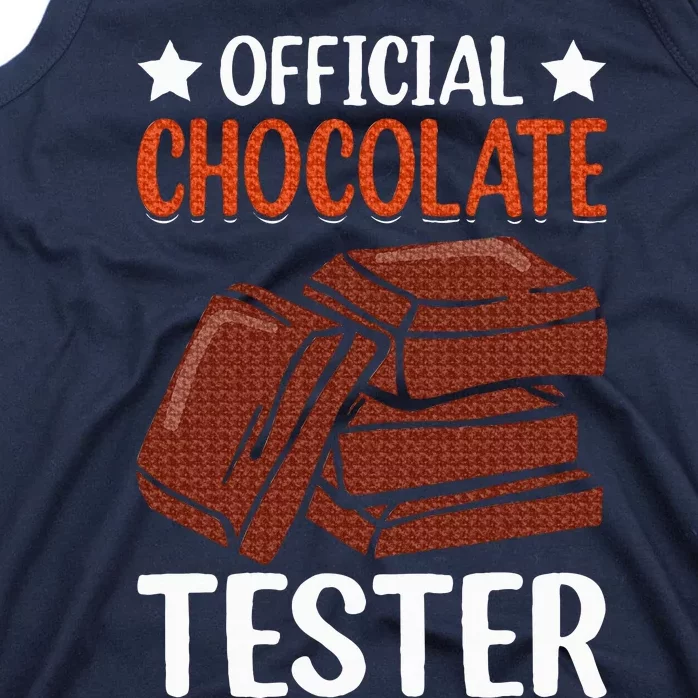 Chocolate Tester I Chocolate Tank Top