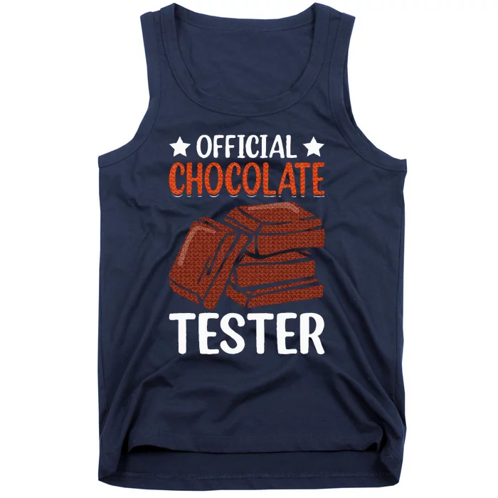 Chocolate Tester I Chocolate Tank Top