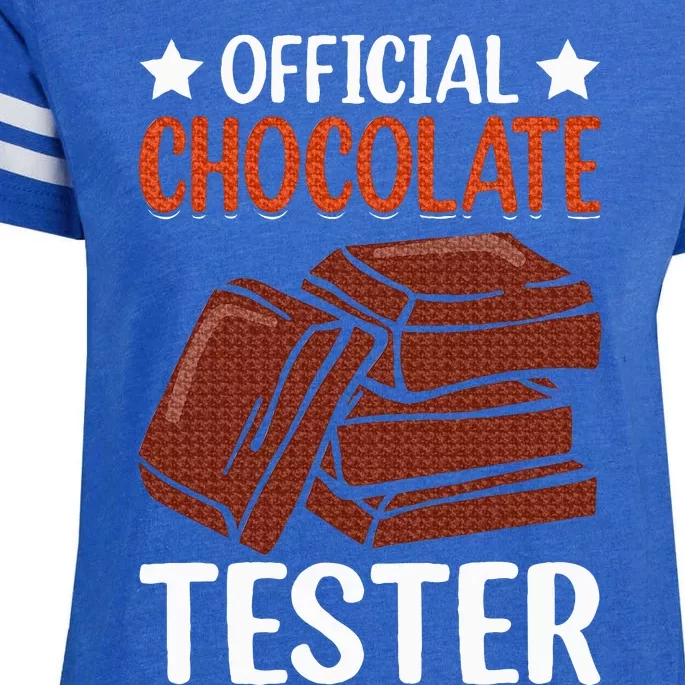 Chocolate Tester I Chocolate Enza Ladies Jersey Football T-Shirt