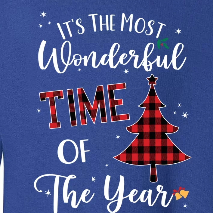 Christmas Trees ItS The Most Wonderful Time Of The Year Gift Toddler Sweatshirt