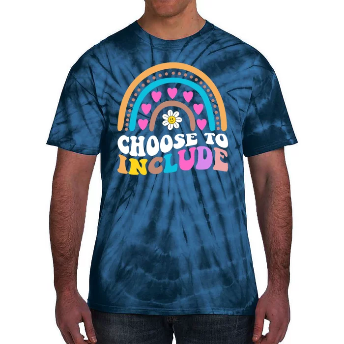 Choose To Include Colorful Rainbow Tie-Dye T-Shirt