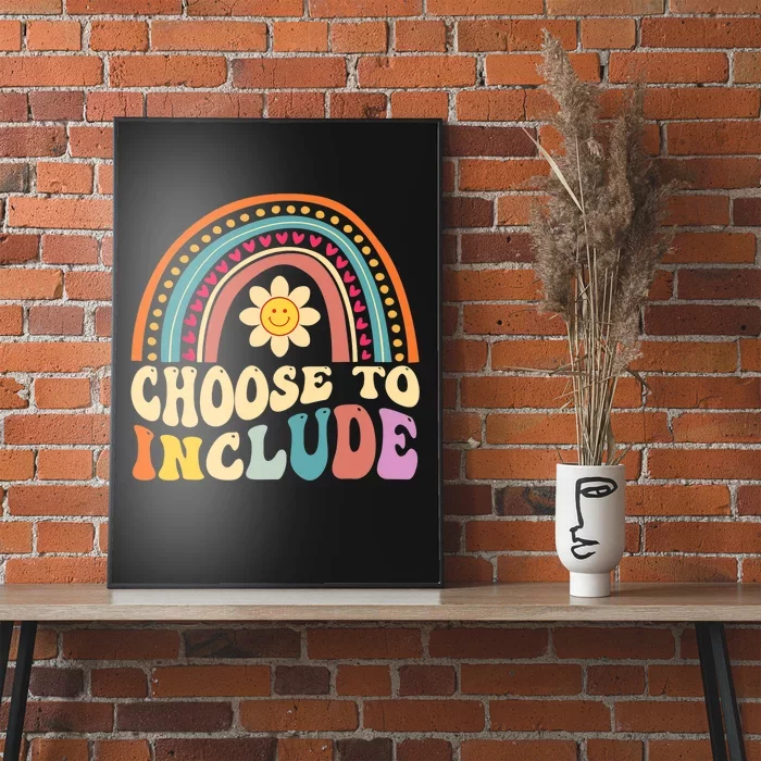 Choose To Include For Autism Teacher Special Education SPED Poster